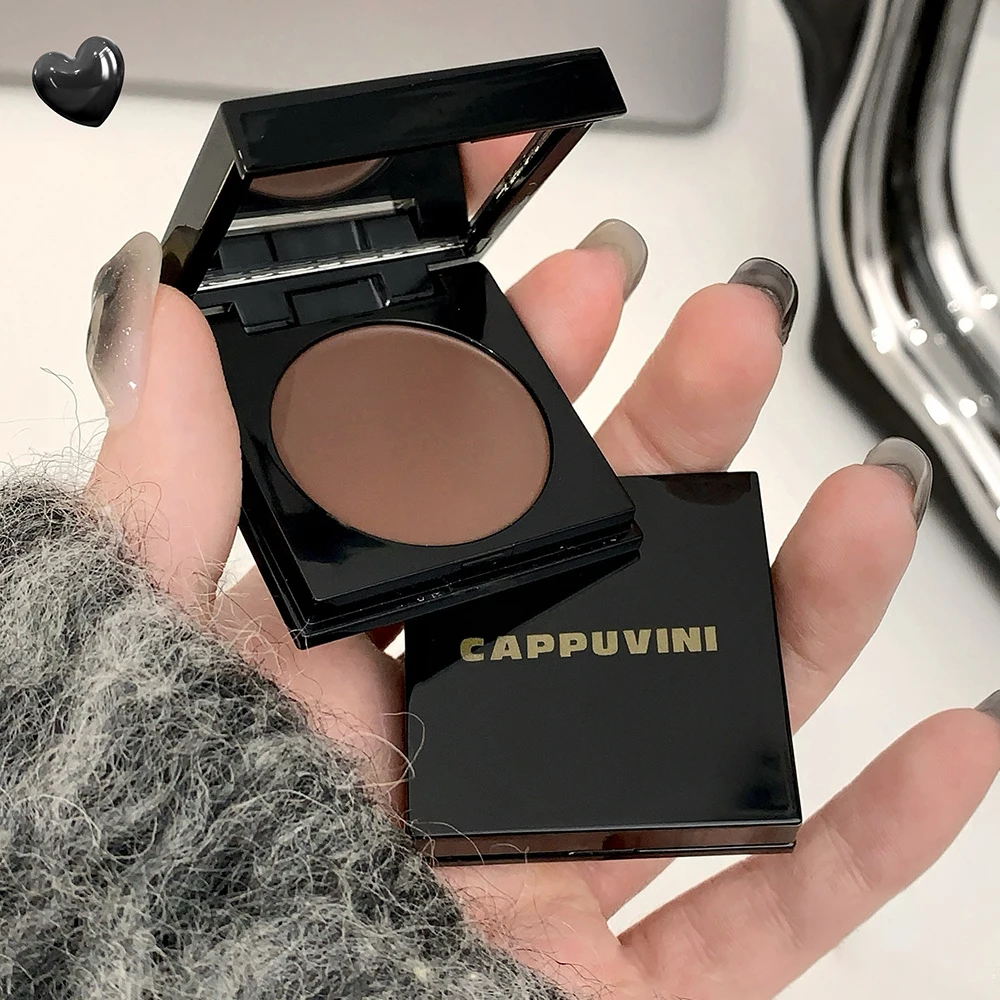 Cappuvini Kleine Vierkante Multifunctionele Lip Modder Wang Voor Tweeërlei Gebruik Mistige Fluweel Mat Poeder Blusher Eerlijke Prijs Make-Up Cosmetica