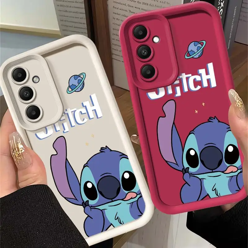 phone cases for Samsung Galaxy A53 A34 A25 A12 A31 A23 A24 A14 A54 A73 Angel Eye Ladder funda Cover Stitch Girlfriend Angel Sac