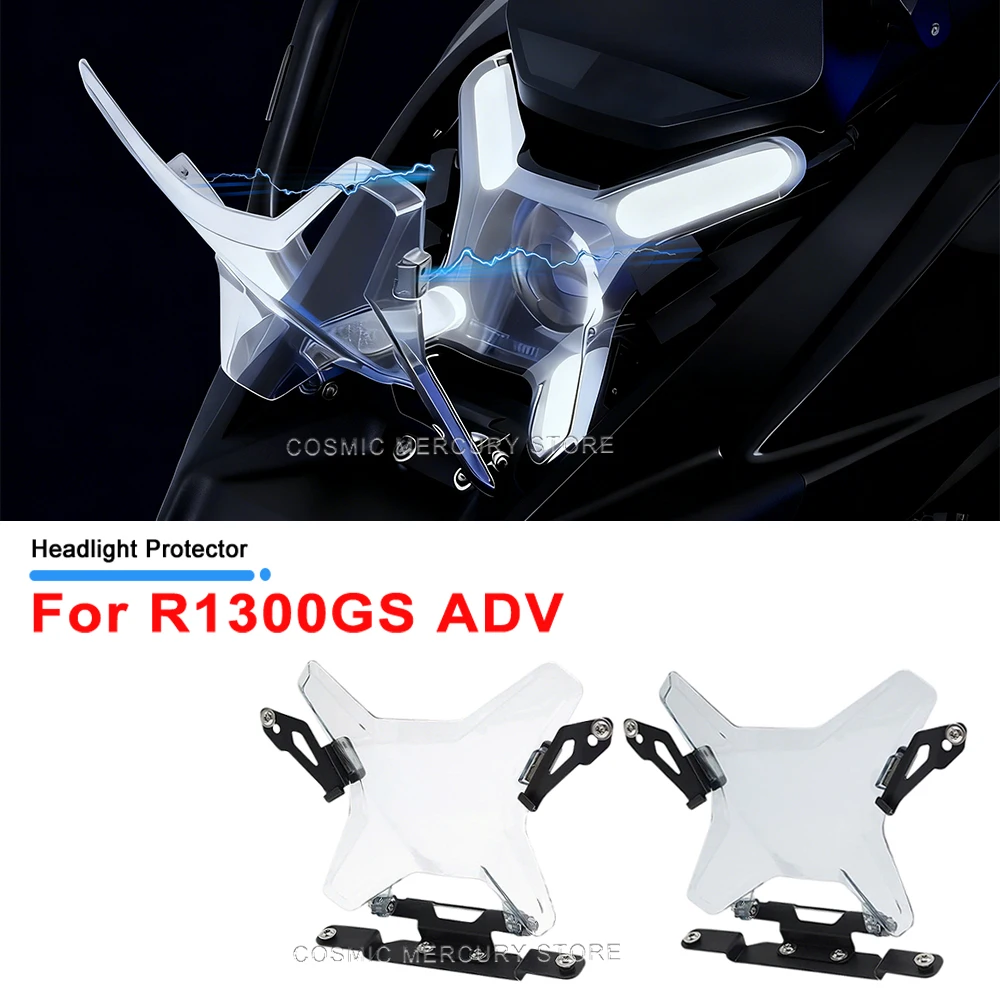 Headlight Protector For R1300 GS ADV 2024-2026 Motorcycle Accessories Headlight Guard Protection Cover