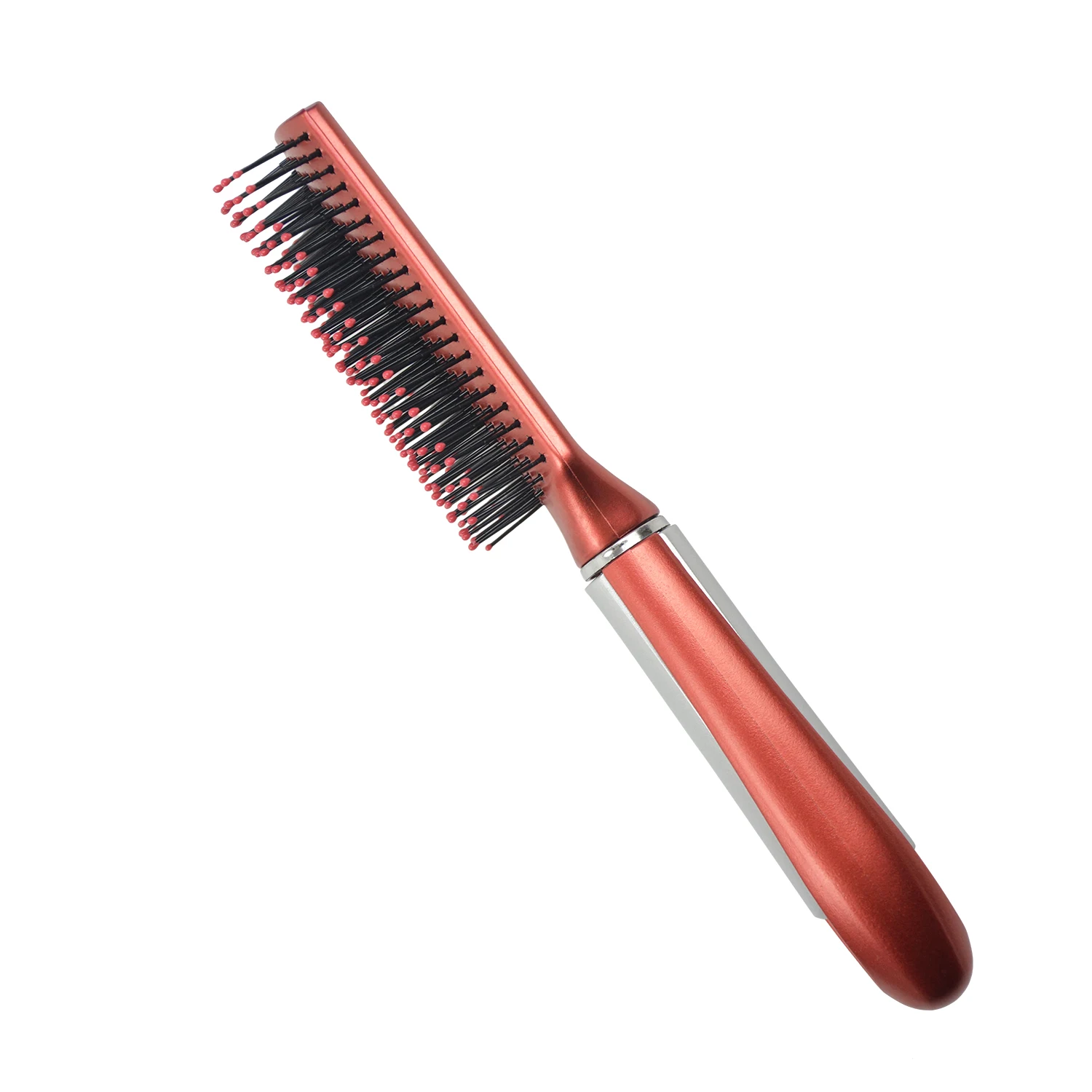 4 Farben 9 Reihen Haarbürste Entwirren Haarkamm Kopfhaut Massage Kämme Lockige Friseursalon Styling Werkzeuge