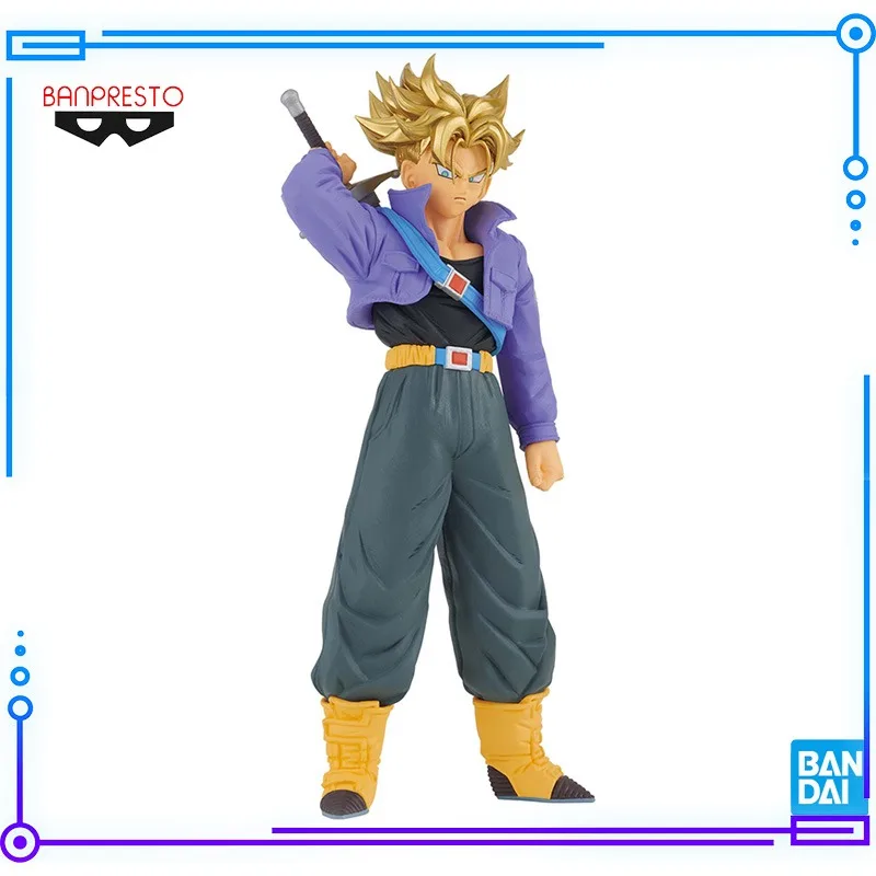 

Оригинальные трусы Bandai BANPRESTO Dragon Ball Z, супер сайянские трусы, коллекция 17 см, реальный подарок на Рождество