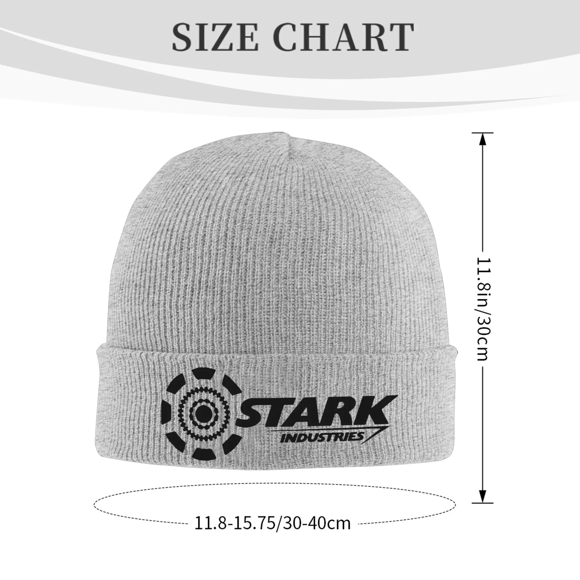 Industries Beanie Cap Unisex Winter Warm Bonnet Homme Knitted Hat Cool Outdoor Ski Stark Company Skullies Beanies Caps