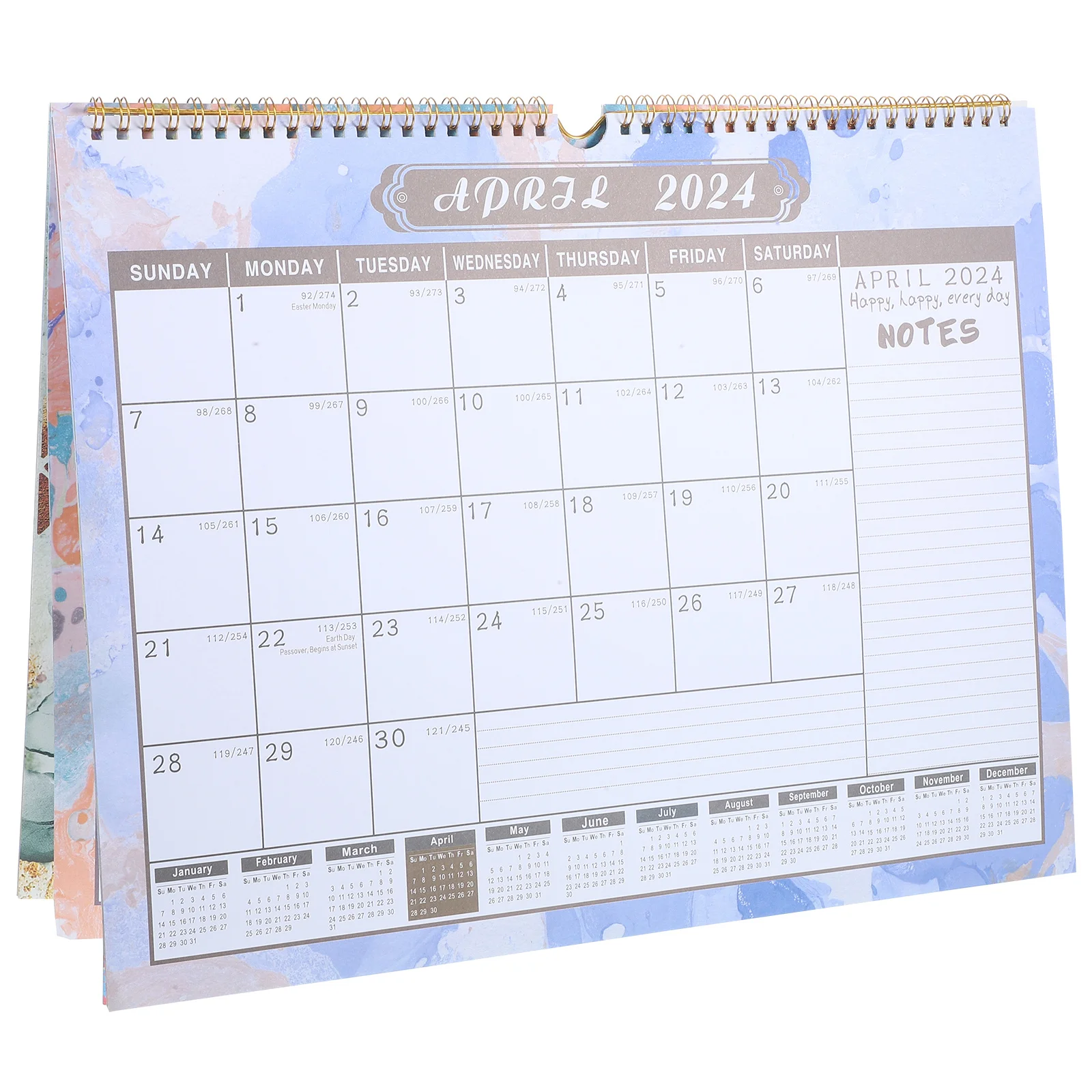 

Large Wall 2024 Monthly Planner For Home Office Sturdy Hanging Calendar Family Yearly Calendar Art Decor Printing Product