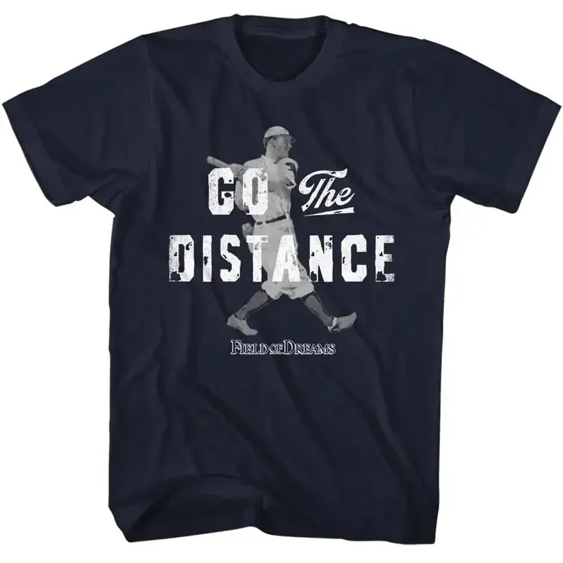 Field Of Dreams Movie Baseball Player Batter Up Go The Distance Men's T Shirt