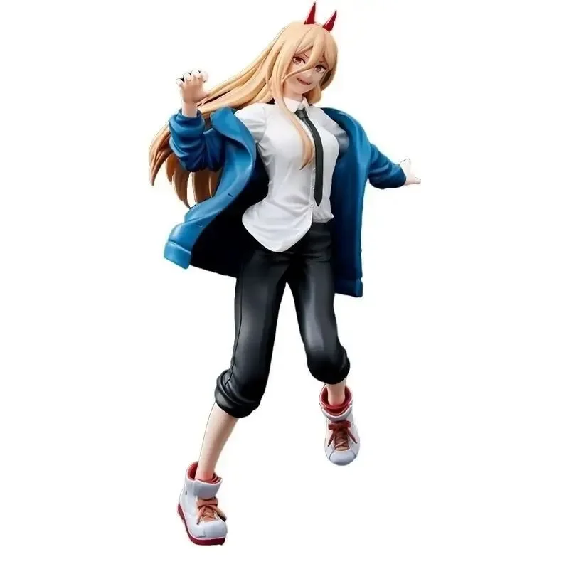

Chainsaw Man Anime 20cm Action Figure Set - Denji Pochita & Makima PVC Models Scene Ornament Collectible Toys in Box