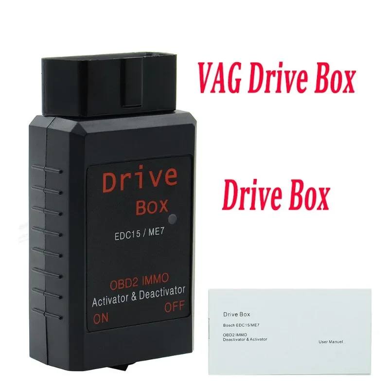 VAG Drive Box Bosch EDC15/ME7 OBD2 IMMO Deactivator Suitable for Volkswagen Audi