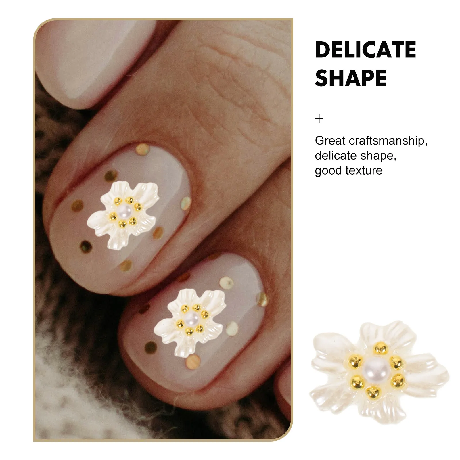 10 Pezzi Decorazioni per Nail Art Strass Scintillanti Gemme di Cristallo 3D Accessori per Manicure Ideali Kit di Bellezza per Unghie