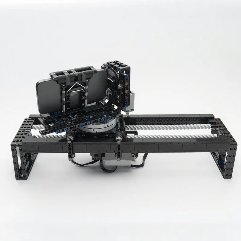 930개 MOC 테크니컬 3축 카메라 슬라이더 모델 블록 장난감 건설 크리스마스 선물 창의적 교육 아이디어 브릭