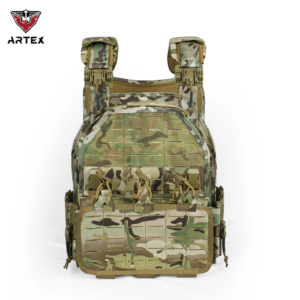 Artex High Quality Outdoor Tactical Vest Lightweight Multi-Use Hiking Hunting Waterproof Molle Tactical Vest Can Plate Carrier - Image 3