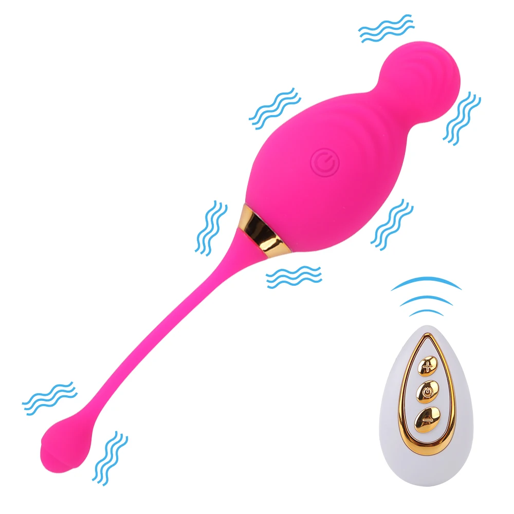 

2023 10 Speeds Vibrating Egg Vaginal Tighten Exercise Vaginal Ball Vibrator Anal Clitoris Stimulation Remote Sex Toys for Women