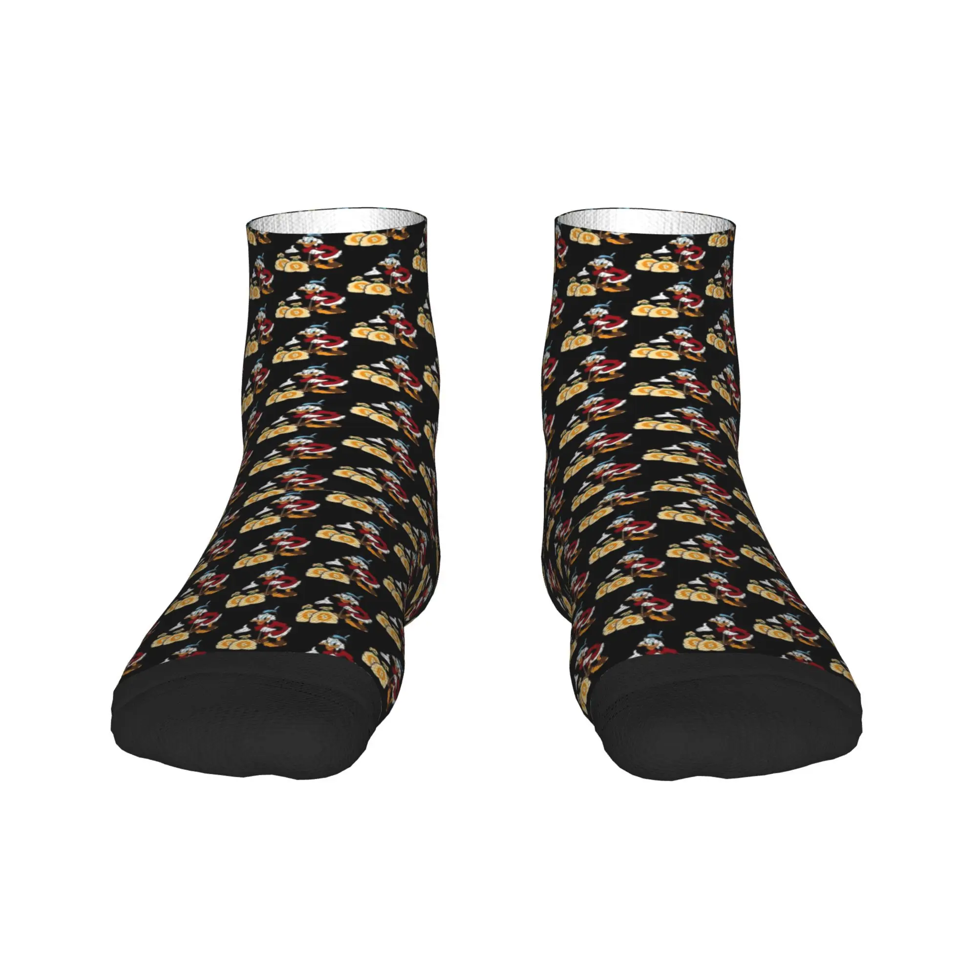 

Unisex Men Casual Socks Scrooge McDuck Donald Duck Anti Skid Comfortable Sock Summer Trendy Custom Climbing Socks