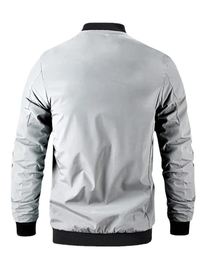 2024 Men's Letter Embroidered Casual Jacket Gifts Best Sellers  3D Pattern Fashion Mens Loose Retro Printed Top Jacket Wholesale