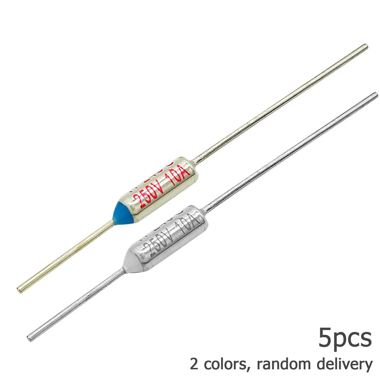 Metal Temperature Thermal 240℃ Overheat Protection Fuses Electrical Circuit Cut off Fuse for Computer Telephone Home Appliance