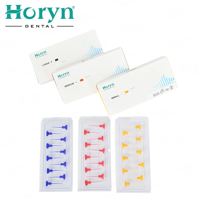 Dental Sonic Irrigator Tips Endo Activator Wireless Ultrasonic Washing Tooth Tip Yellow/Blue/Red