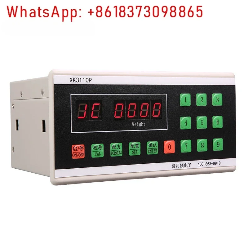 XK3110P Weighing Instrument For Batching Feeder Controller System Weight Indicator Easy To Operate