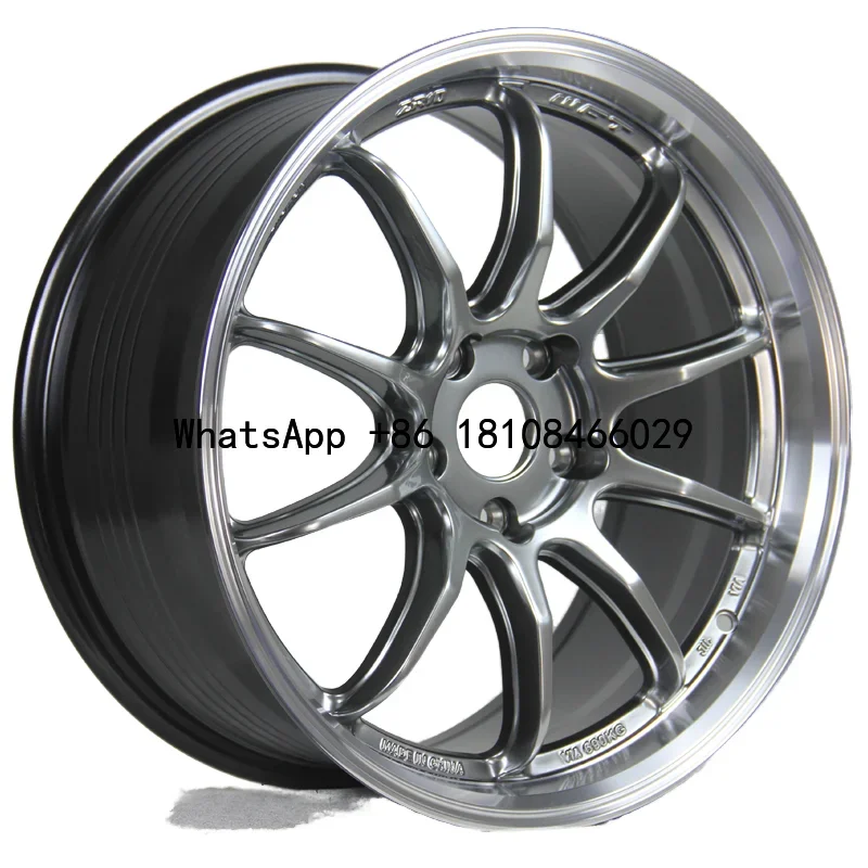 

18 Inch 8.5 Wheel Car Hyper Black Alloy Concave Wheels Passenger Car Wheels Car Rims 18 Inch For For For Honda