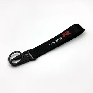 Thêu vải bằng vải nylon, phụ kiện xe hơi, dòng R, Honda Jazz, Civic FD2, GK5, CR-V, XR-V, HR-V 10 Chaves Bán hàng chính Honda Type R - №6