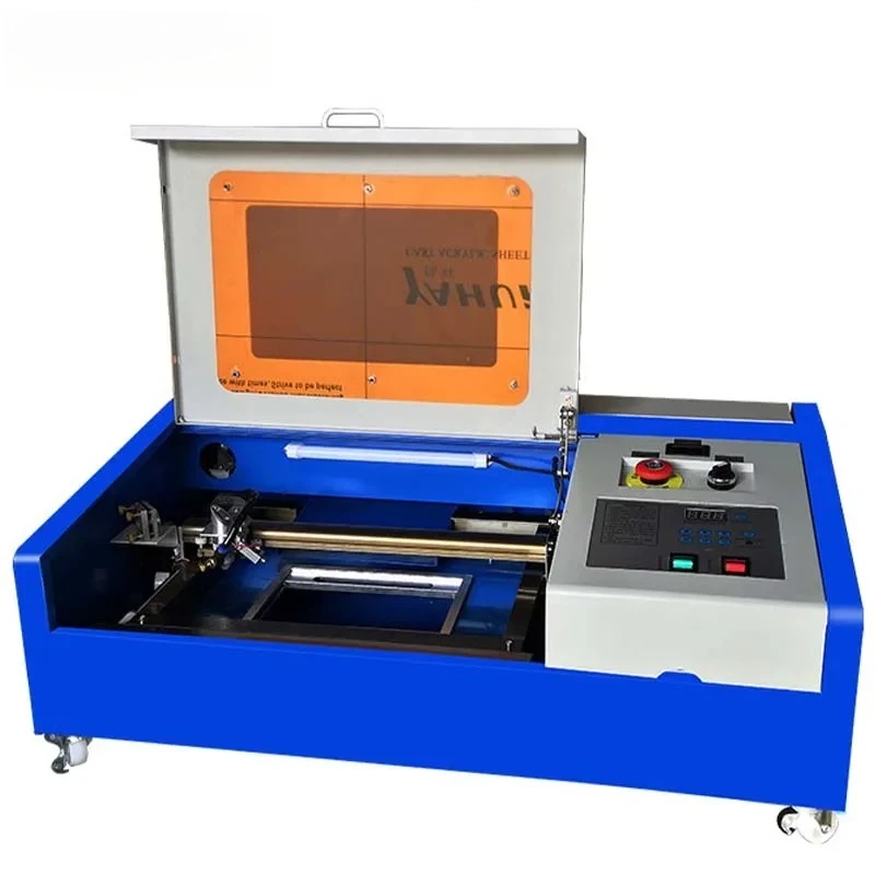 الليزر حفارة CO2 آلة الحفر بالليزر 40 واط 30*20 سنتيمتر أدوات القطع للخشب والجلود النجارة USB دعم CorelDraw