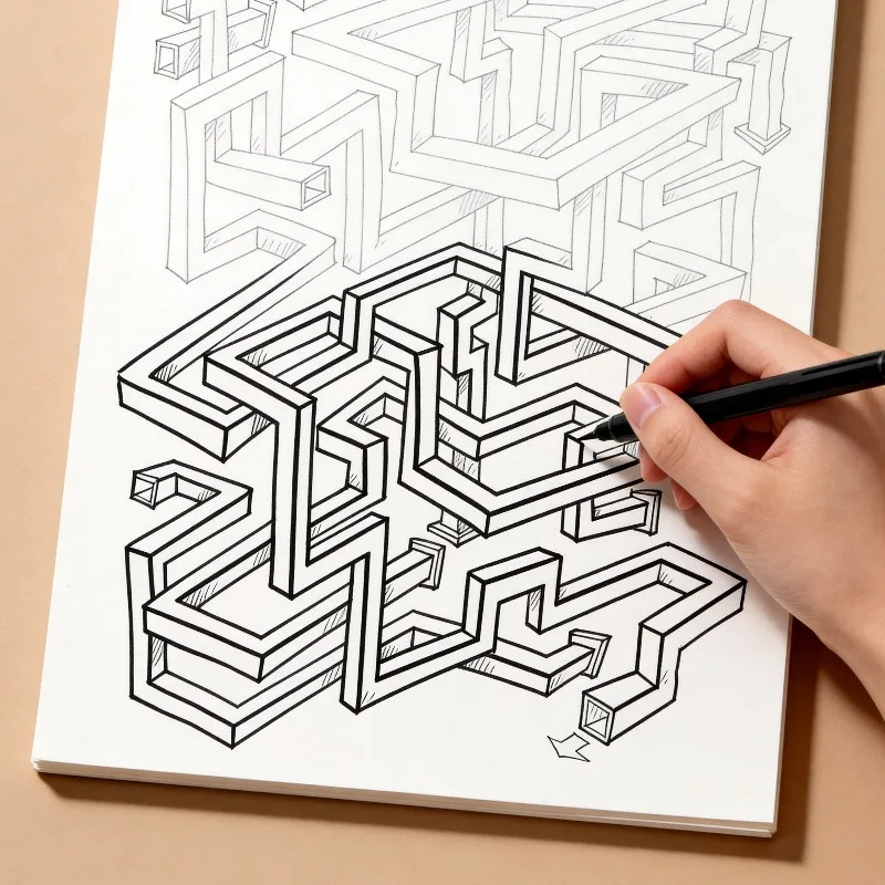 A High-definition Sketchbook, A Cartoon Graffiti Coloring Book, An Adult Stress Relief Hand Book, 24 Different Patterns