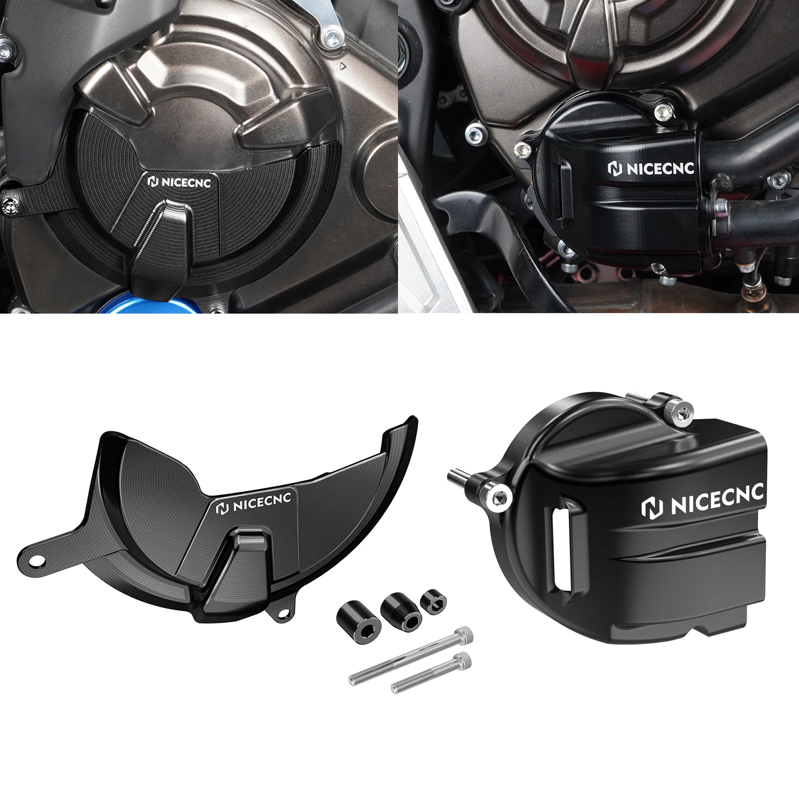 

For Yamaha 2019-2024 Tenere 700 XTZ 700 T700 Engine Clutch Cover Water Pump Guard Cover XSR700 18-23 MT07 18-20 T700 Rally 20-23