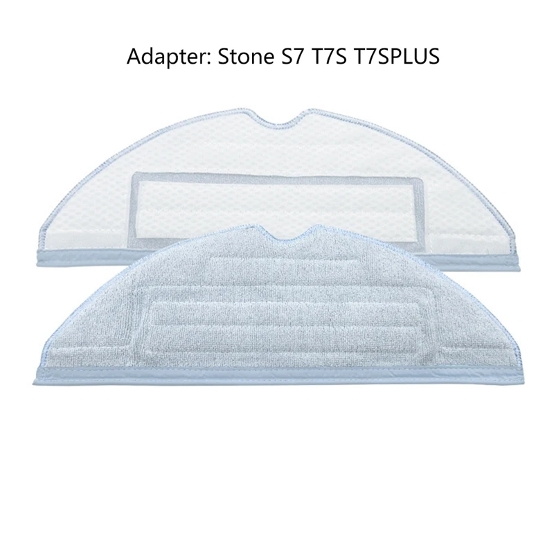 A98E-5 Pcs Mop Pads For Xiaomi Roborock S 7 S7 Max T7S T7S Plus Robot Vacuum Replacement Accessories