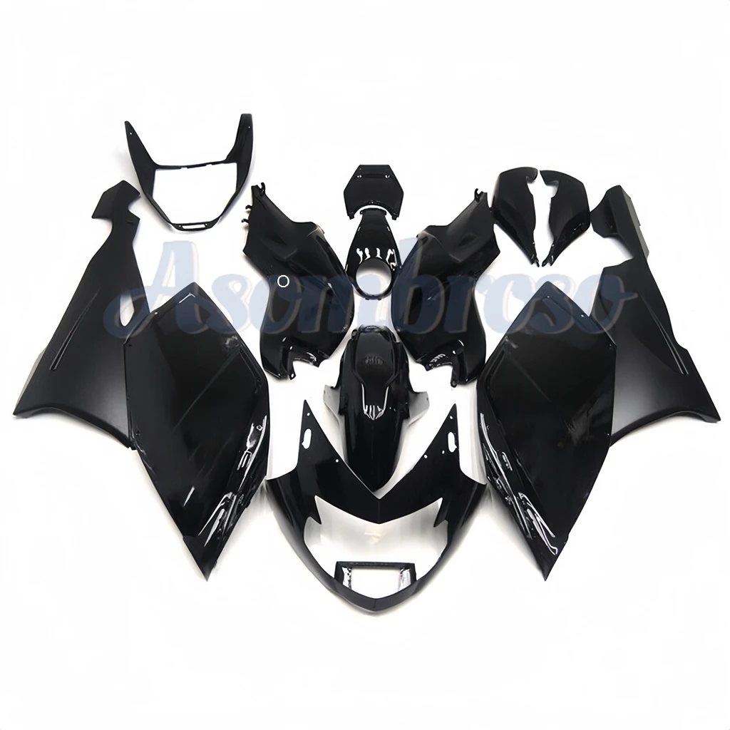 K1200S 2005 2006 2007 2008 2009 2010 Full Fairings Kit for BMW K1200 05 06 07 08 10 Glossy/matte black Moto bike bodywork cowl