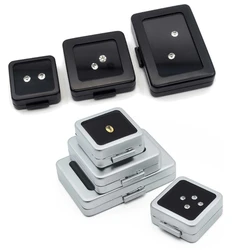 Bare Stone Box Diamond Display Package Box Silver Black Gem Case With Foam Pad Beads Pendant Square Metal Box Showcase