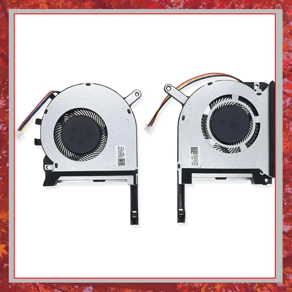 PC Laptop Cooling Fan 4 Pin CPU GPU Fan For Asus TUF Gaming FX505DU FX505DY FX505GT FX505DD A15 FA506 IV FA506IU FA506IH Cooler