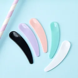 10pcs Mini Cosmetic Spatula Disposable Curved Scoops Facial Mask Eye Cream Makeup Stick Make Up Beauty Tool Accessories