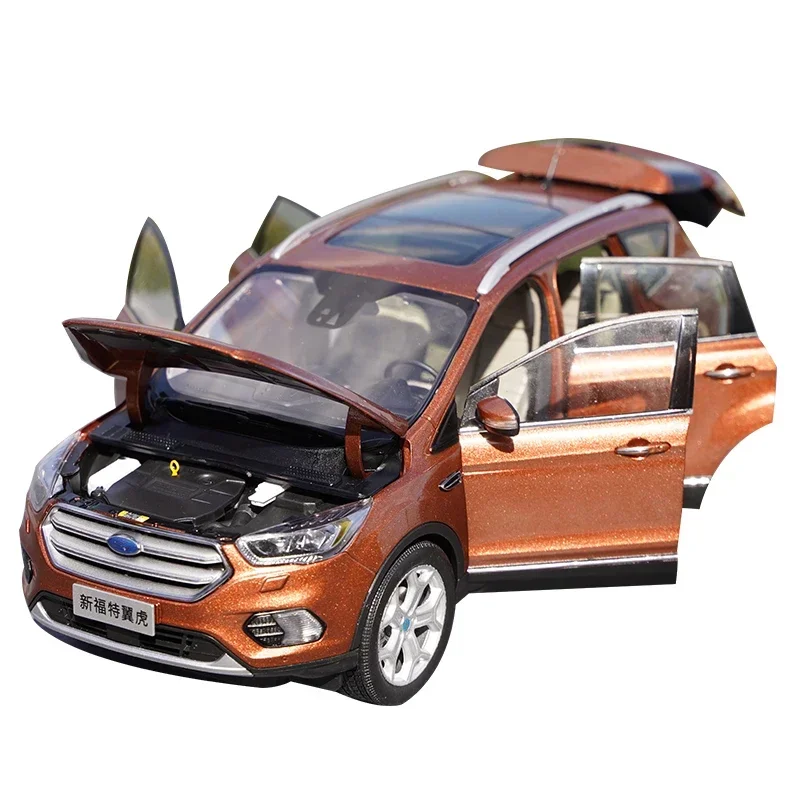 1:18 FOR FORD KUGA 2017 Version Diecast SUV Scale Car Model Original Factory Authentic For Boy Birthday Gift Collection