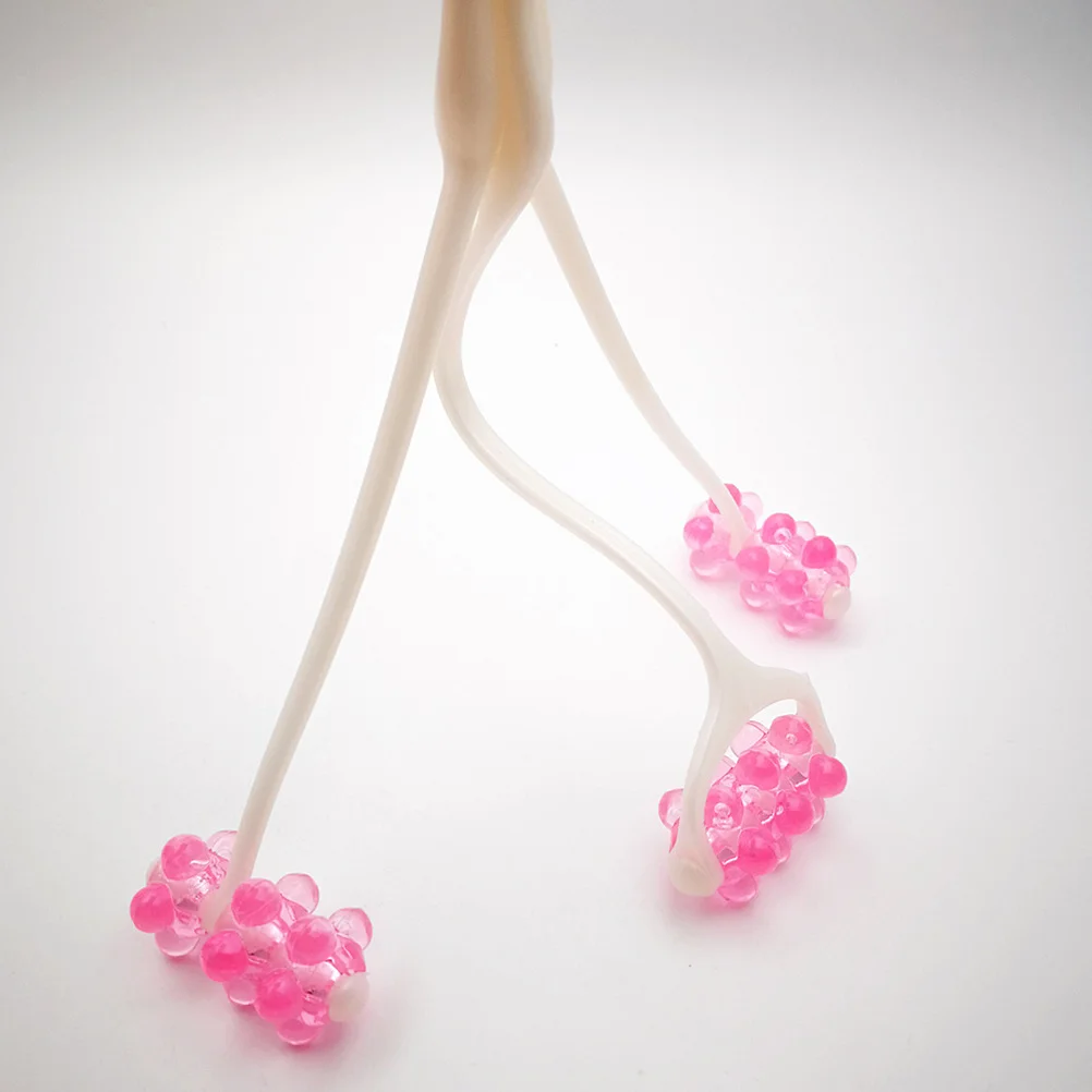 Masajeador Facial con rodillo 2 en 1, herramienta de belleza para el cuidado de la piel, adelgazante, barbilla, cuello, elástico, estiramiento de la piel, masajeador Facial