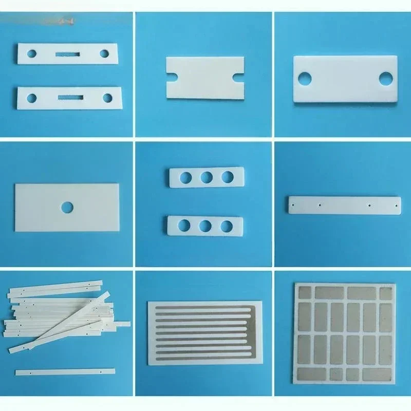 Custom Porous Alumina Heat Sink (21-25mm) - High Temp Resistant Ceramic Substrate for Electronics Cooling & Insulation