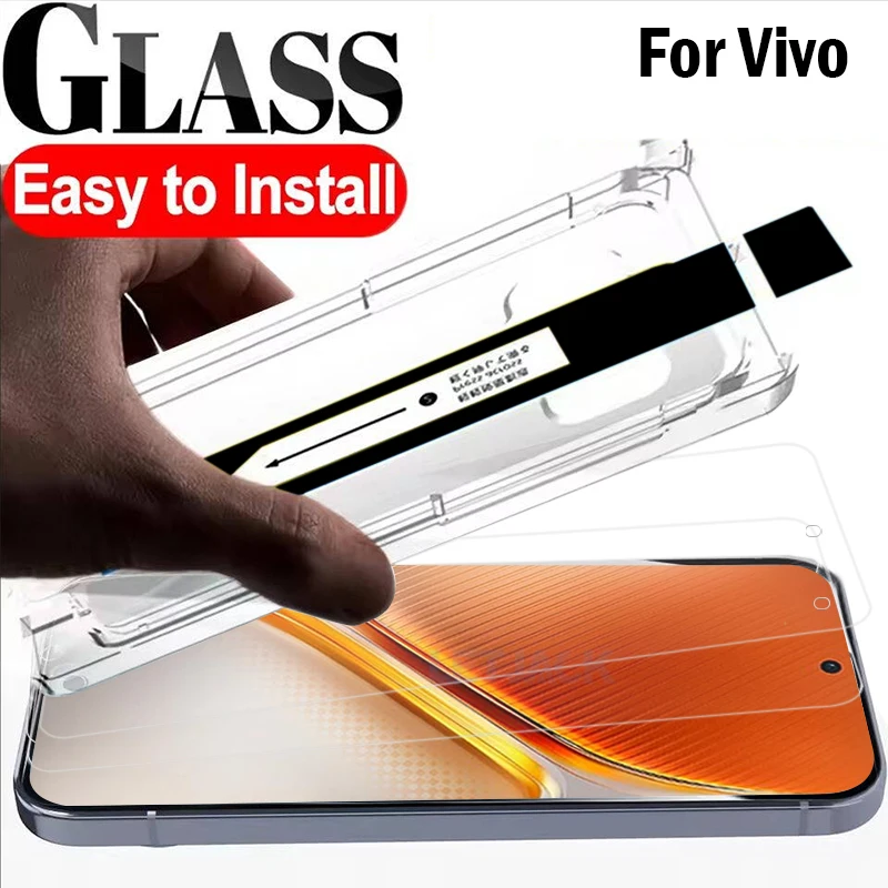 

1-3Piece Dust Free Easy Installation Screen Protector for Vivo iQOO Neo 10 9 9S Pro+ 10R HD Tempered Glass for iQOO 13 12 11 11s