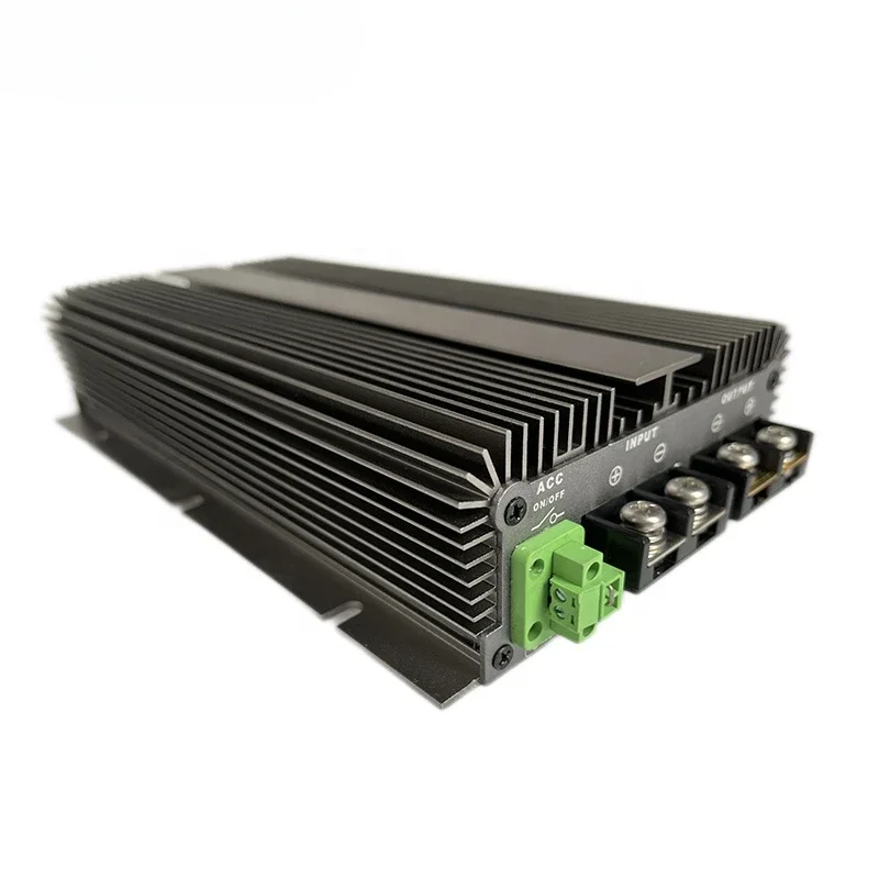 DC to DC Step Up Boost Charger 12.5V Low Voltage Protection 12V 24V to 58V for 48V LiFePO4 RV Auxiliary  Testing Equipmen