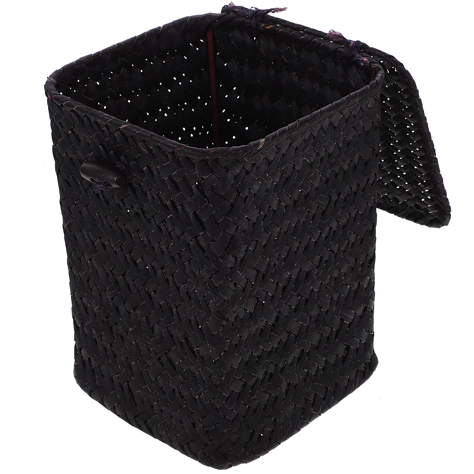

5pcs Handwoven Tissue Box Handwoven Tissue Box Cover For Bathroom Hotel Desk Refillable Napkin Holder With Top Pull Hole