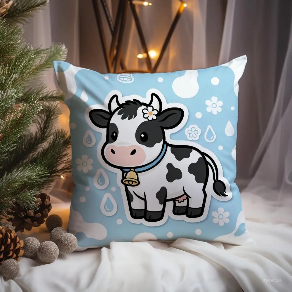 Forest Critter Cushion Cover Premium Comfort Reversible Pillow Cove -Two in One Design for Any Room & Car Interior