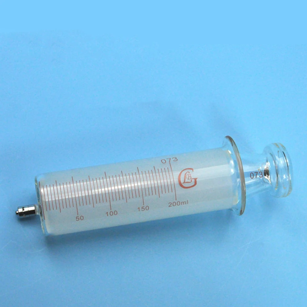 150ml, 200ml, 250ml, 500ml, 1000ml glass syringe, glass syringe, glass syringe perfusion device