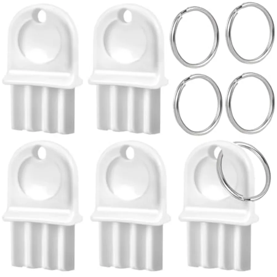 5Pcs Paper Towel Dispenser Key, Toilet Paper Holder Key, Tissue Dispenser Key, Universal Dispenser Key, Perfect for Most Commer