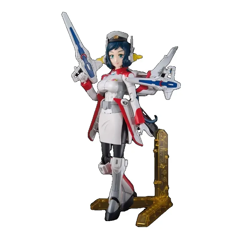 Bandai Original GUNDAM Anime modelo HGBF 1/144 Sra. LOHENG-RINKO TAKESHI IORI traje móvil figuras de acción de juguete regalos para niños