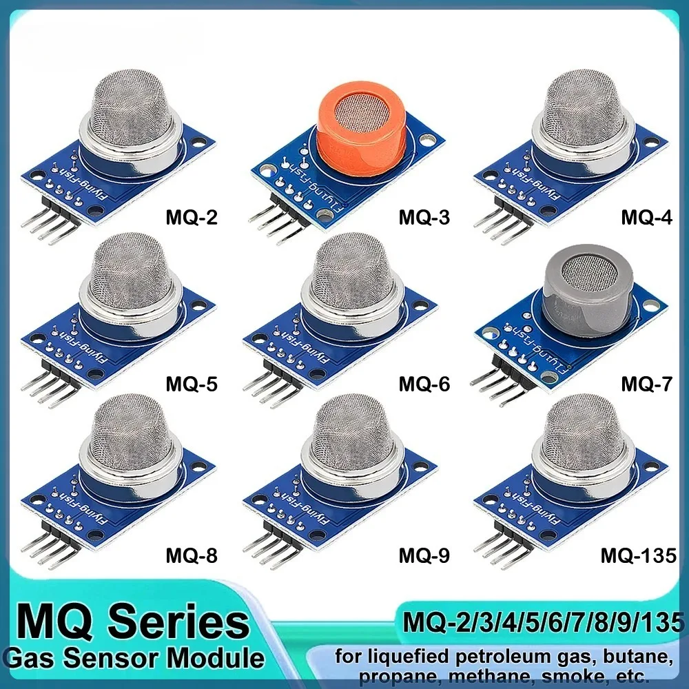 MQ-135 MQ-2 MQ-3 MQ… - image