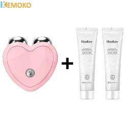 Micro Current Face Beauty Instrument Mini Portable Face Slimming Massager EMS Delicate Contour Lifting Firm Skin Beauty Device