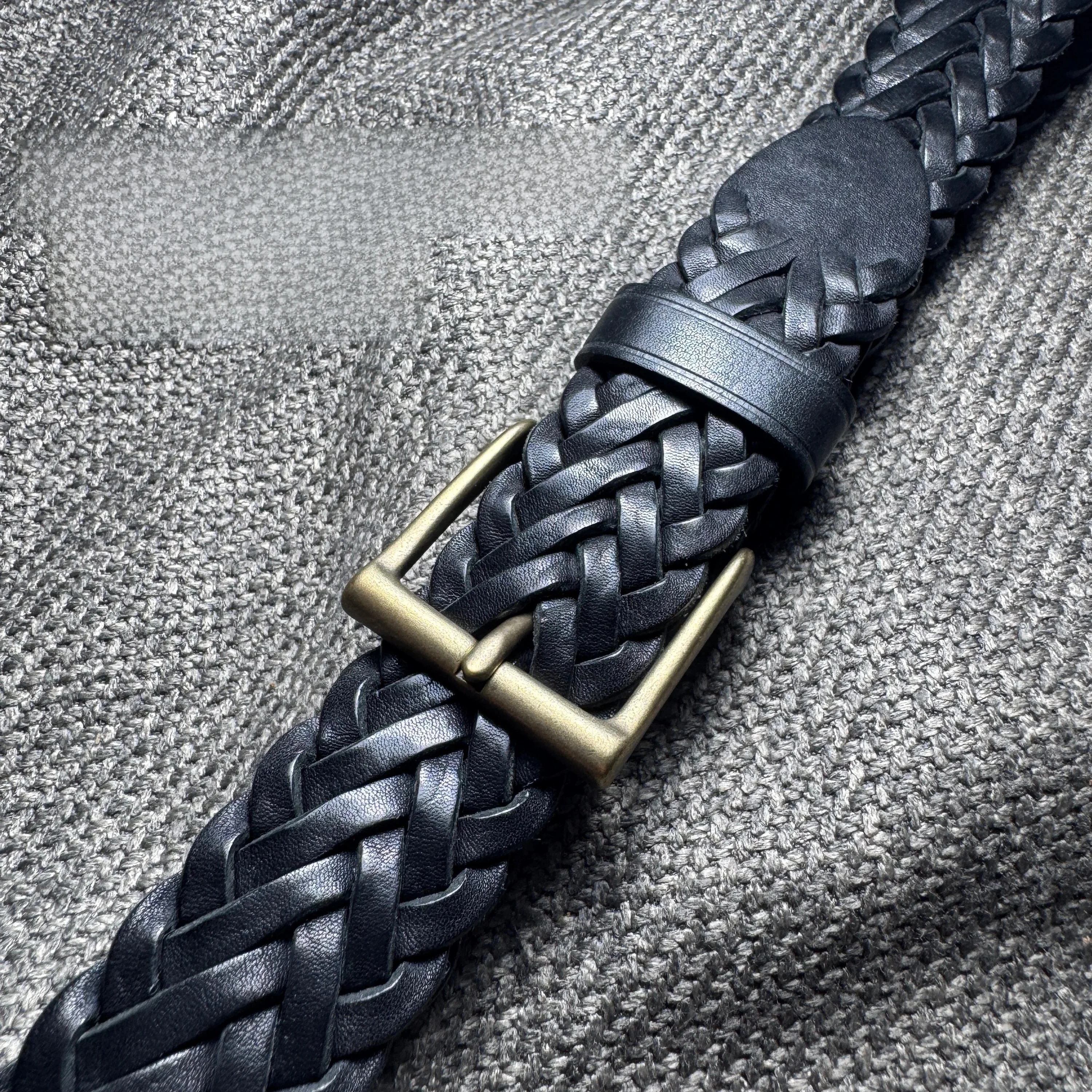 new-vintage-woven-leather-belt-men-women-casual-decorative-for-skirts-soft-tanned-wide-belt-handmade-stitched-belt