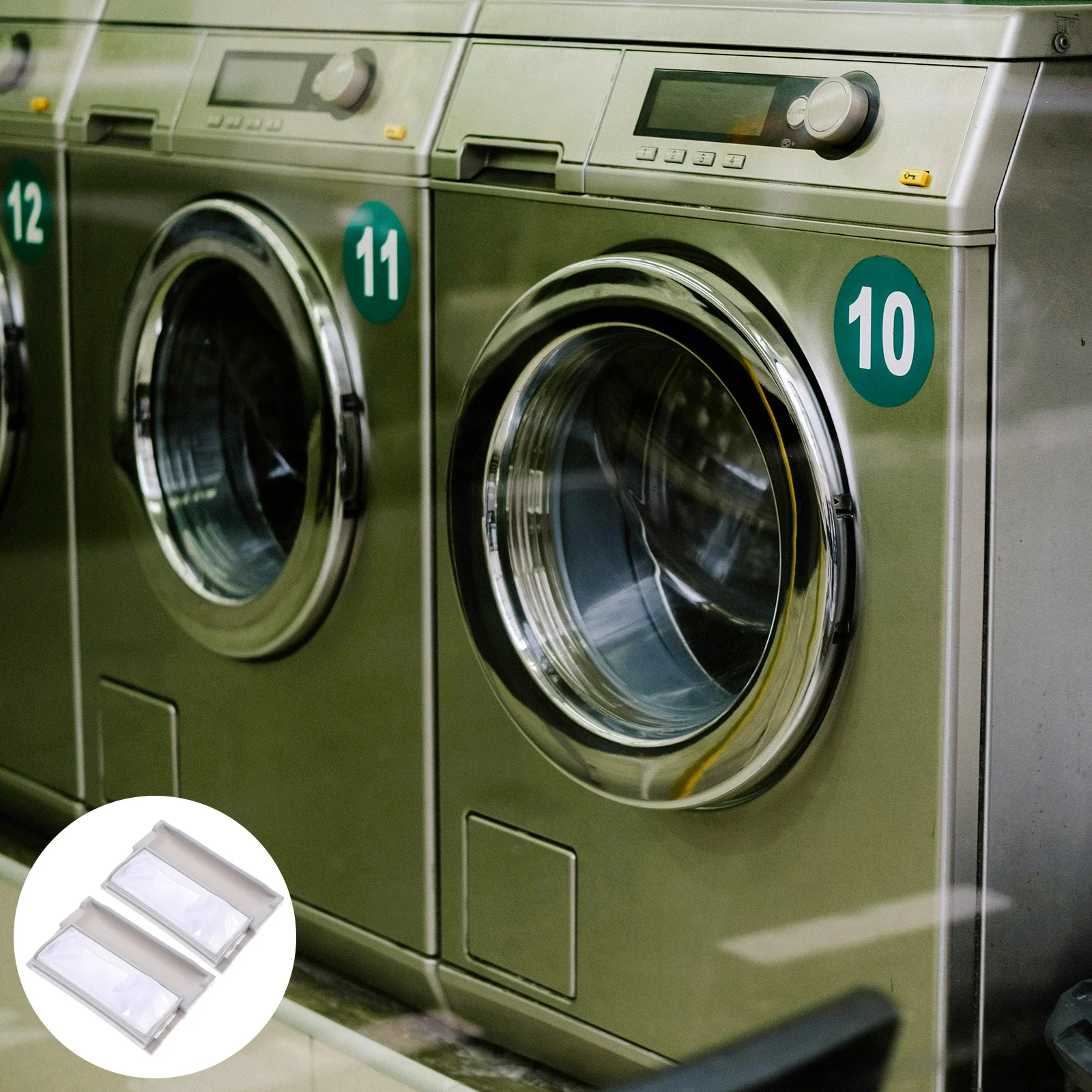 

2Pcs Washing Machine Filter Bag Hair Lint Catcher Mesh Net Laundry Filter Replacement Accessory Laundry Mesh Wash Bags