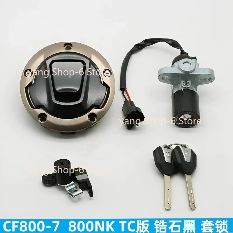 For CFMOTO 800NK CF800-7 TC Version Ignition Lock Fuel Tank Lock KEY Switch Kit