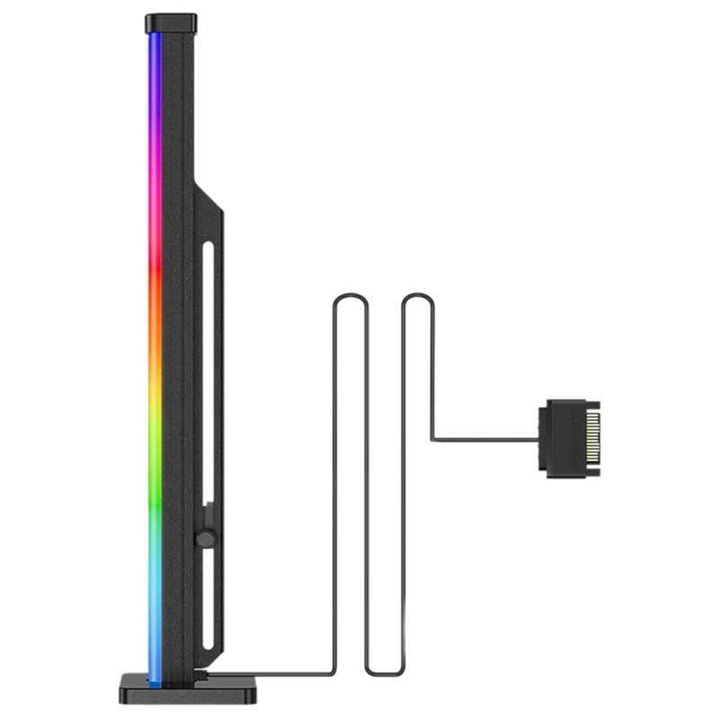 

AC51-кронштейн для видеокарты SATA красочный кронштейн для поддержки графического процессора графический процессор подставка для видеокарты держатель украшение шасси