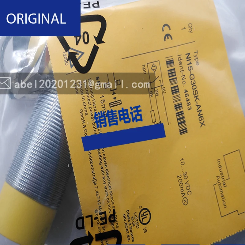 

BRAND NEW ORIGINAL SENSOR Ni8-G18-Y1(X) Ni8-G18-Y1X Bi4-G18-Y1X Bi4-M18-Y1X Ni8-M18-Y1(X) Ni15-G30SK-AN6X