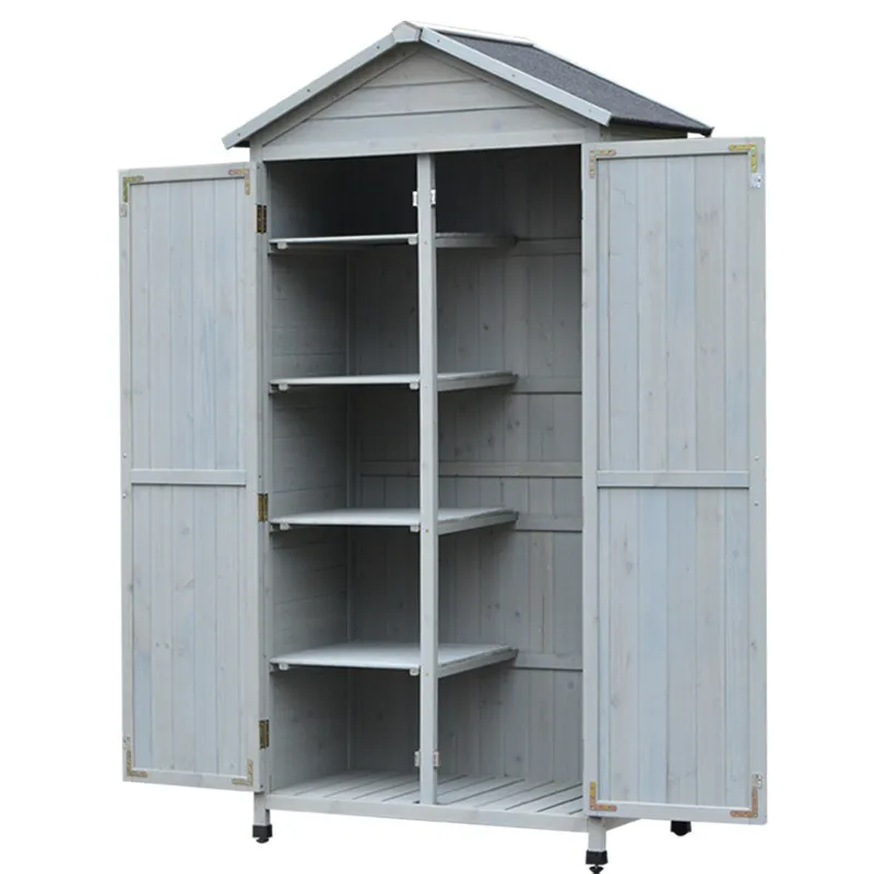 

Storage and Finishing, Rainproof, Sunscreen and Preservative Wood Pastoral Outdoor Courtyard Balcony Toolbox