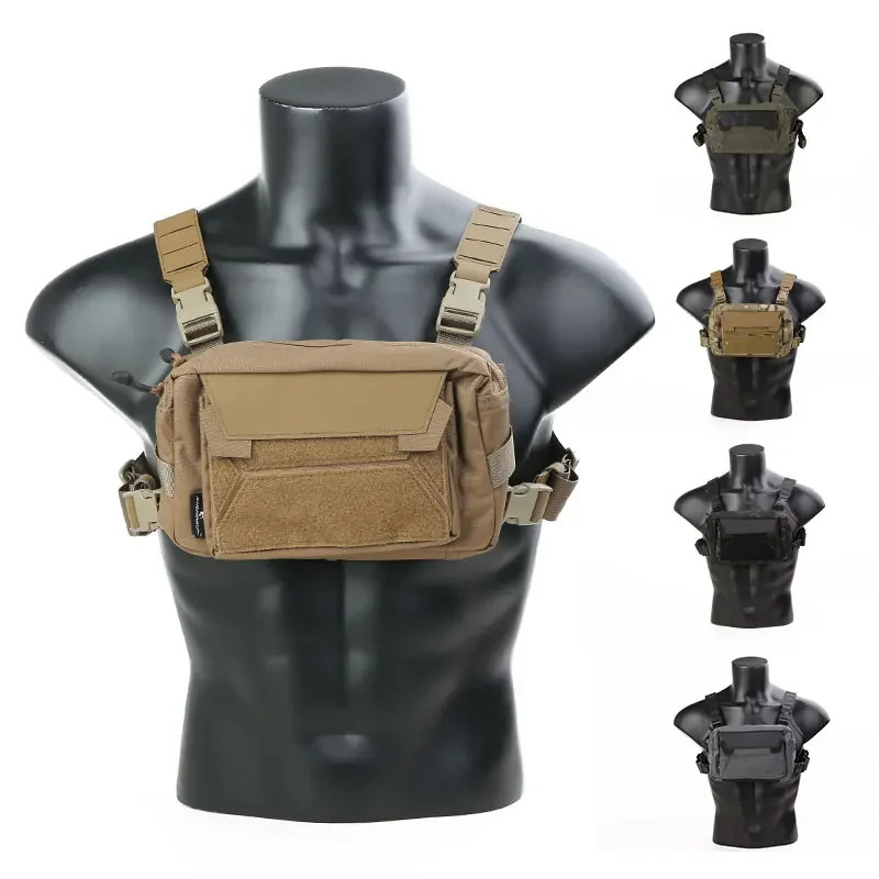 Bolsa táctica pecho PAZAGUILA – Panel utility MOLLE EDC