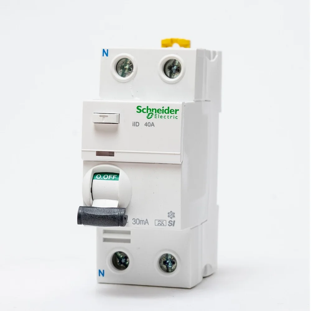 Schneider A9R61240 - Schneider Electric Interruptor Diferencial, Clase A SuperInmunizado, Acti9 ilD, SI, 2P, 40A, 30mA, 73.5mm x 36mm x 91mm, Blanco