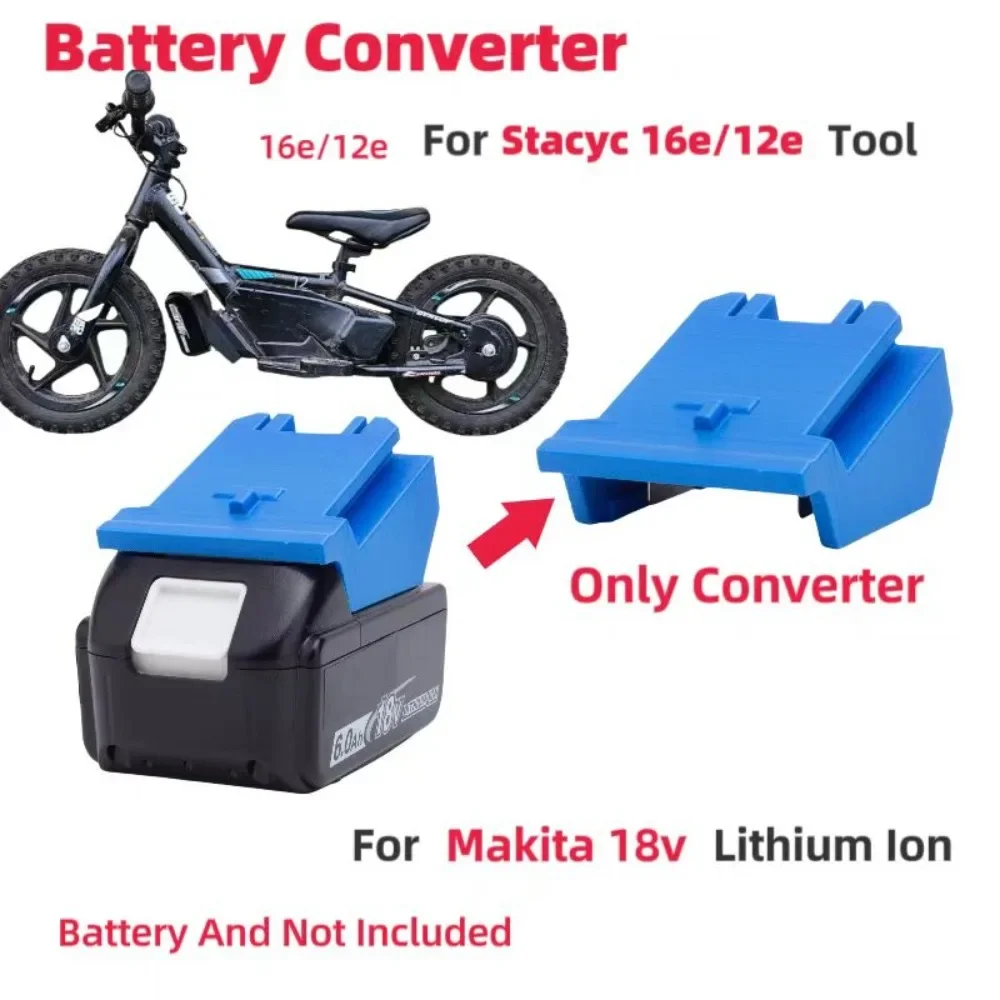 

Batteries Adapter Converter For Stacyc Makita Batteries Adapter. Works With all New for Stacyc bikes.(﻿ Converter Only)